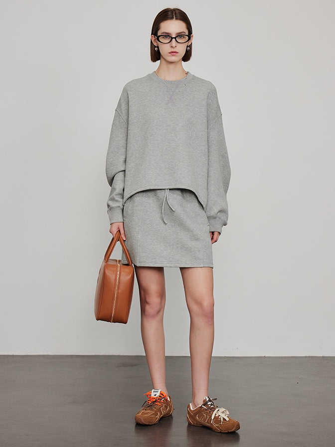 Loose Sweat Tops or Skirt or Pants_BDHL6467