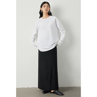 Hooded loose top and long skirt_BDHL5298