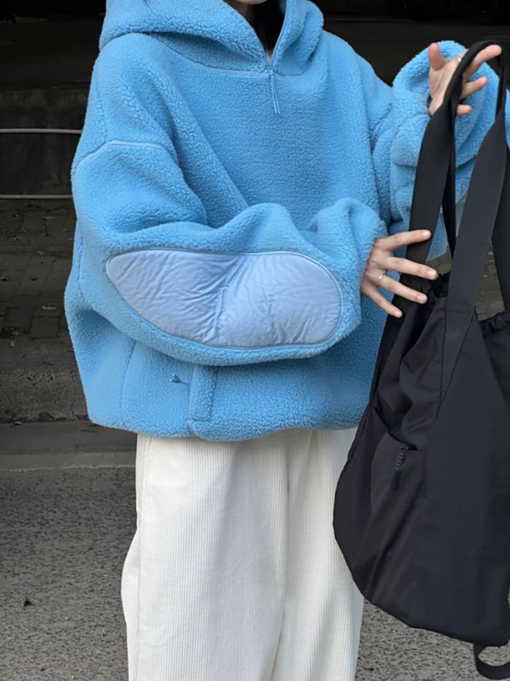 Thick Silhouette Hooded Fleece_BDHL7775