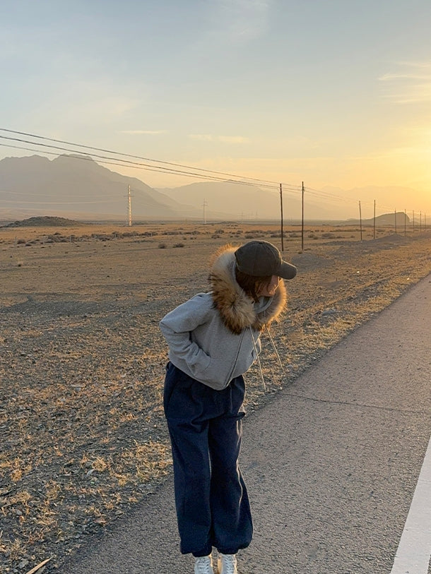 毛邊衛衣連帽衫_BDHL7912