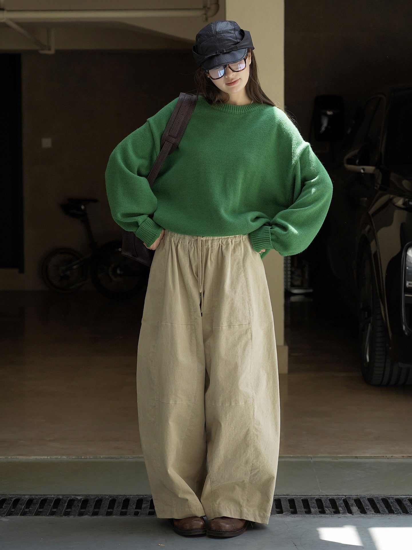 Corduroy Wide-Leg Pants_BDHL7772