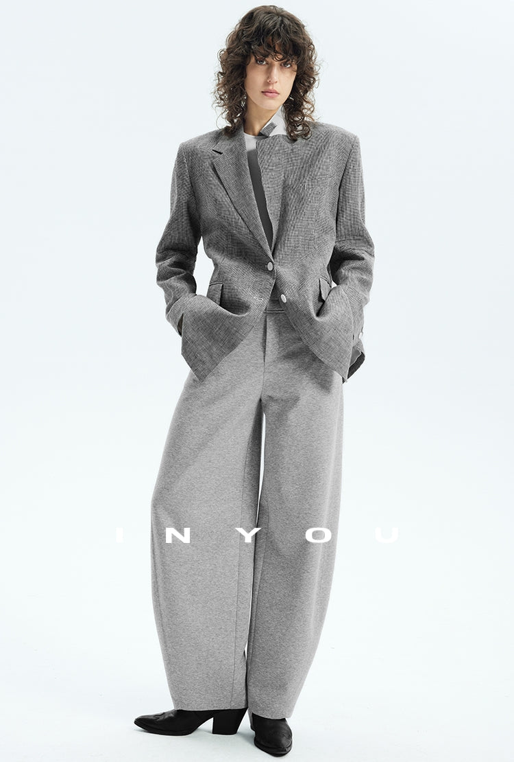 Staggered Lattice Suit Jacket_BDHL7173