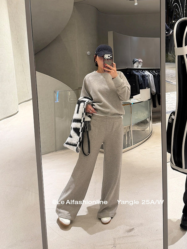 Sweat Hooded Tops Or Round-Neck Tops Or Pants_BDHL8044