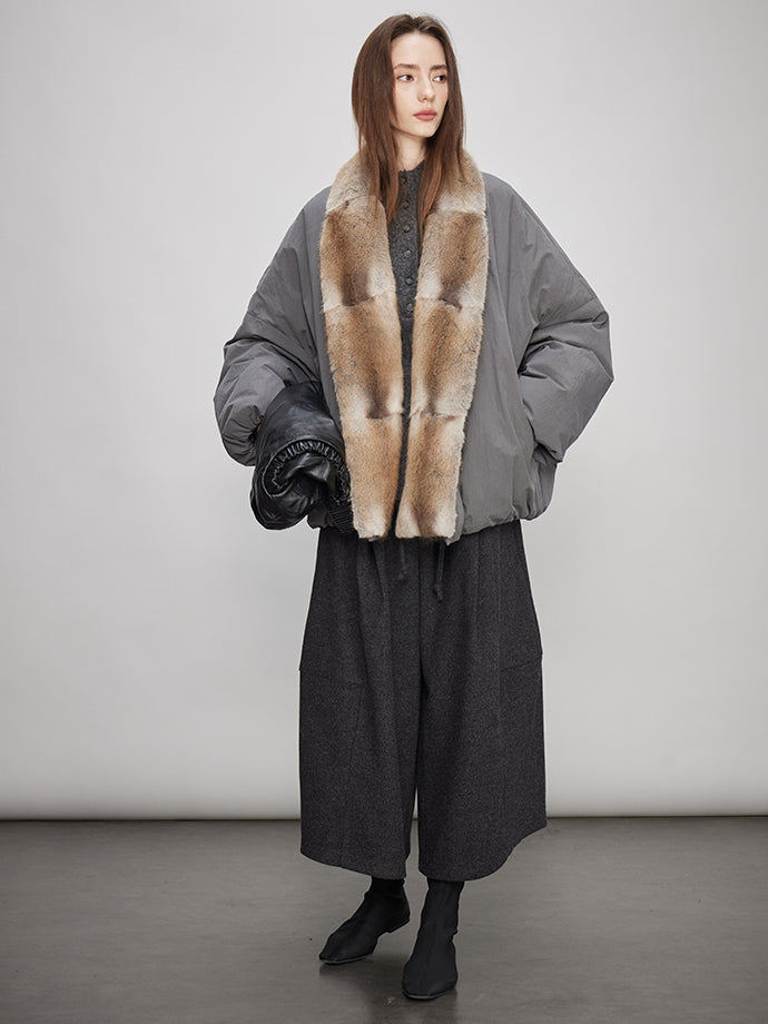 Drape Round Carrot Pants_BDHL7991