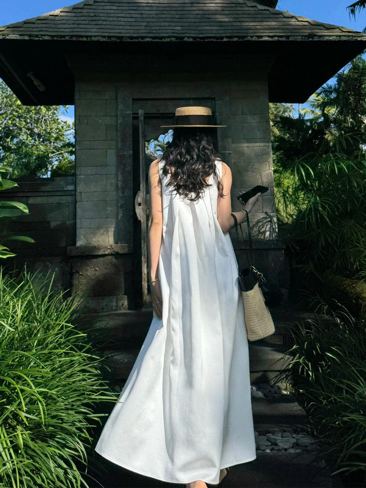 Sleeveless Bohemian Maxi Dress_BDHL8287