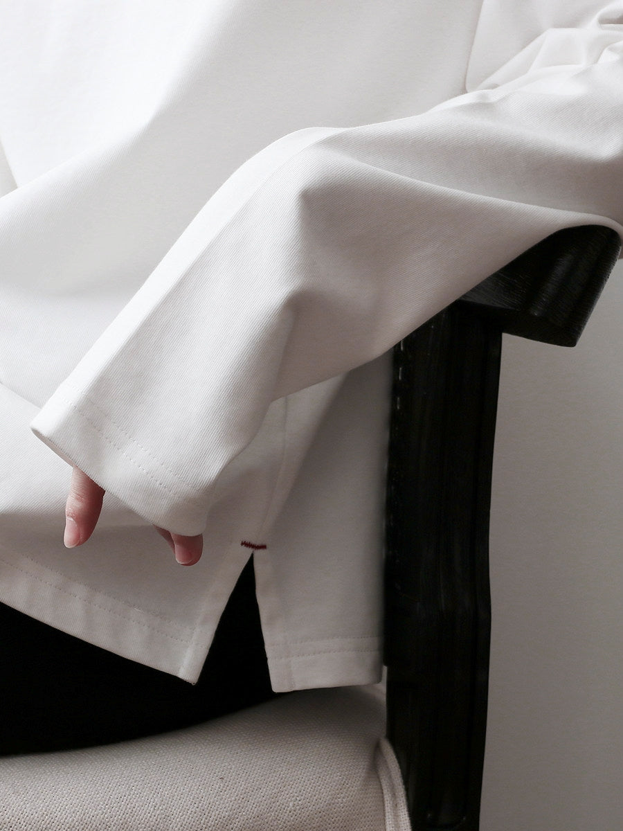 Raglan Sleeve Round Neck Tops_BDHL8103