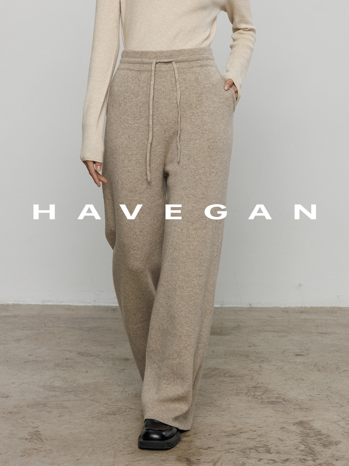 高腰磨毛運動褲_BDHL7964