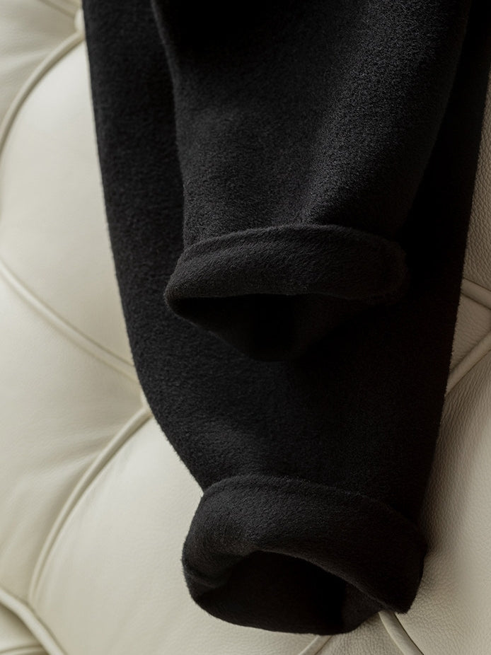 Loose-Fitting V-Neck Sweatshirt_BDHL8042