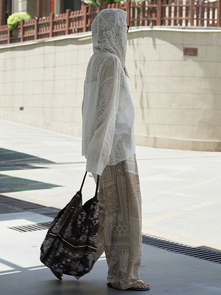 Racing Jacquard Sheer Hoodie_BDHL7628