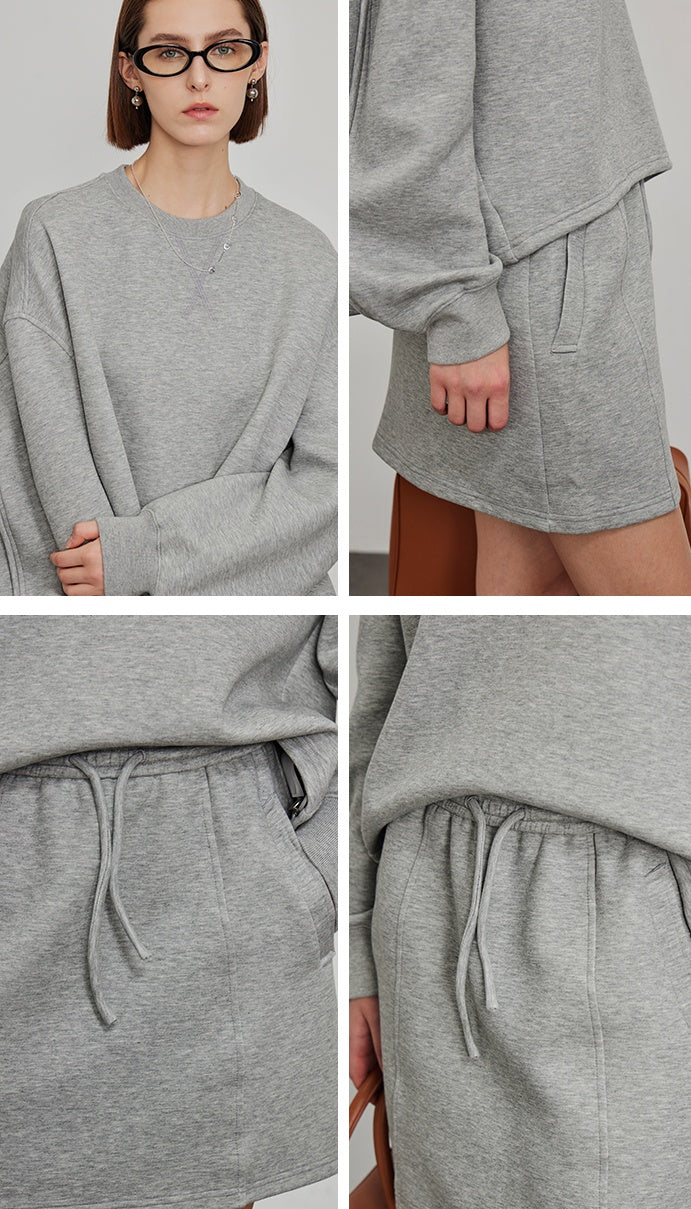 Loose Sweat Tops or Skirt or Pants_BDHL6467