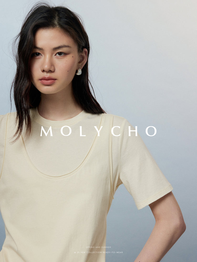 Two-Piece Short-Sleeved T-Shirt_BDHL7387
