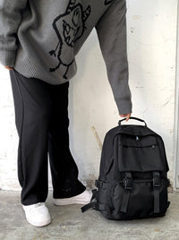 Large Capacity Black Backpack_BDHL6218