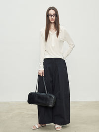 Loose-Fitting Silhouette Wide Pants_BDHL7081