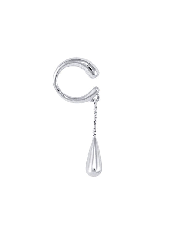 Tear-Shaped Chain Ear Cuffs_BDHL7458