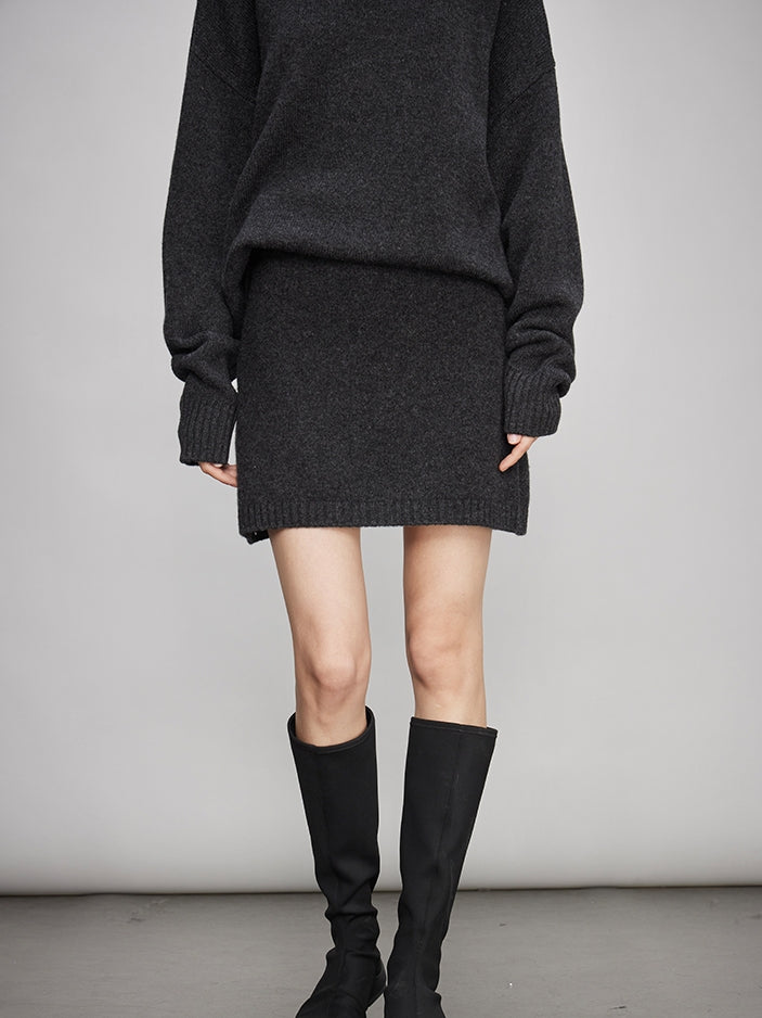 Loose Knit Tops Or Elasticated Waist Skirt_BDHL7994