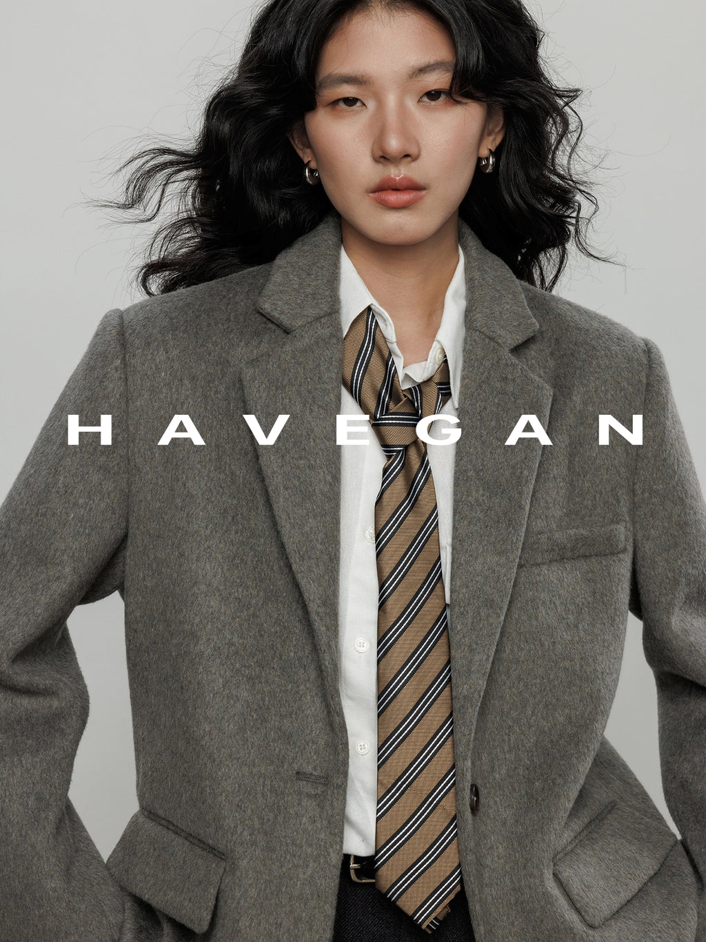 復古磨毛西裝外套_BDHL7963