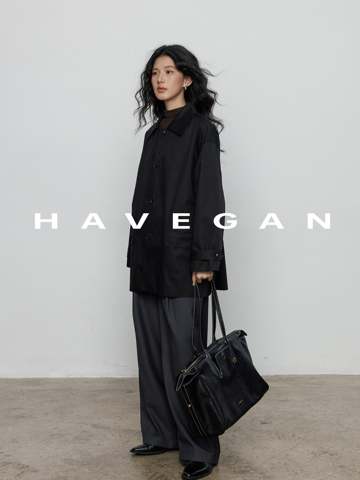 高領刺繡上衣_BDHL7894