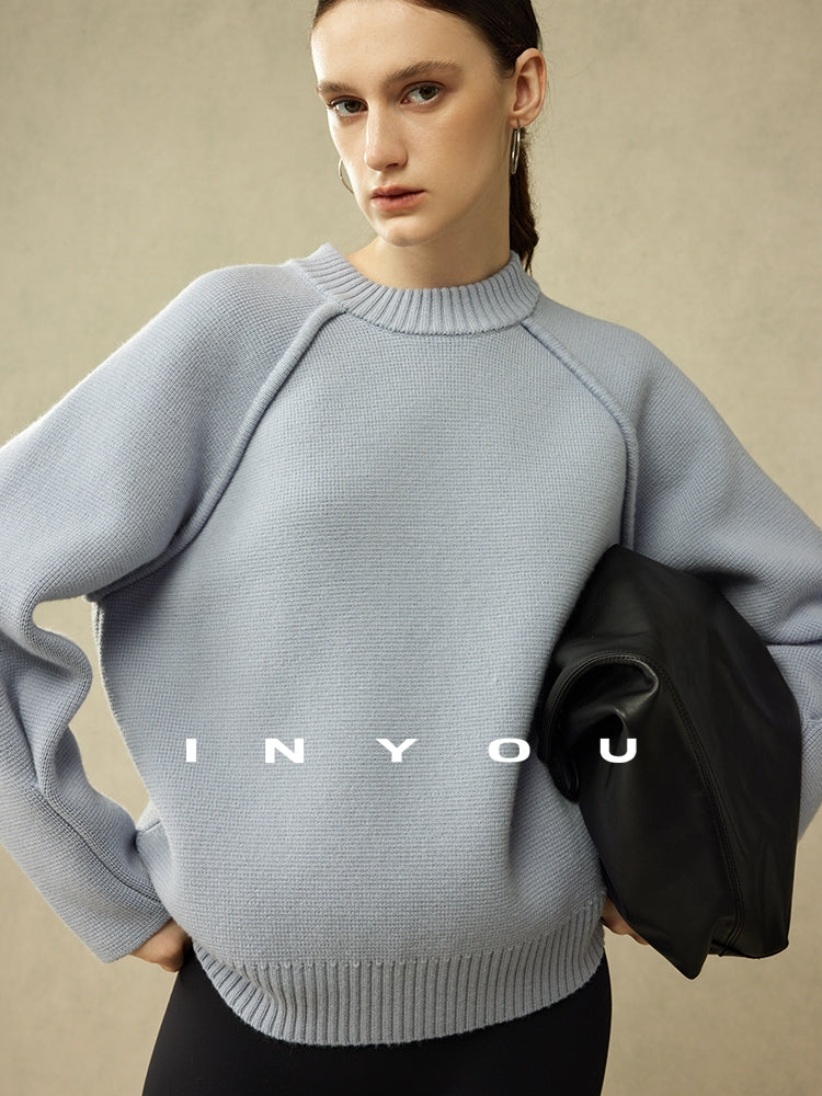 Thick Leg-Of-Matton Sleeve Knit_BDHL6789