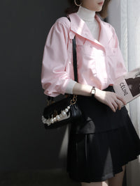 Work Style Collar Design Shirt_BDHL6508