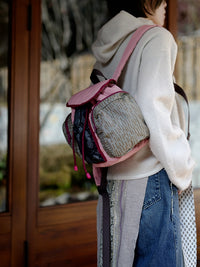 Retro Side Pocket Mini Backpack_BDHL7072