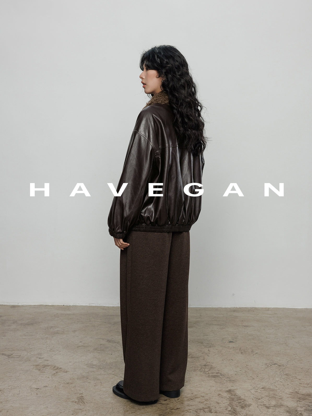 磨毛高腰闊腿褲_BDHL7962