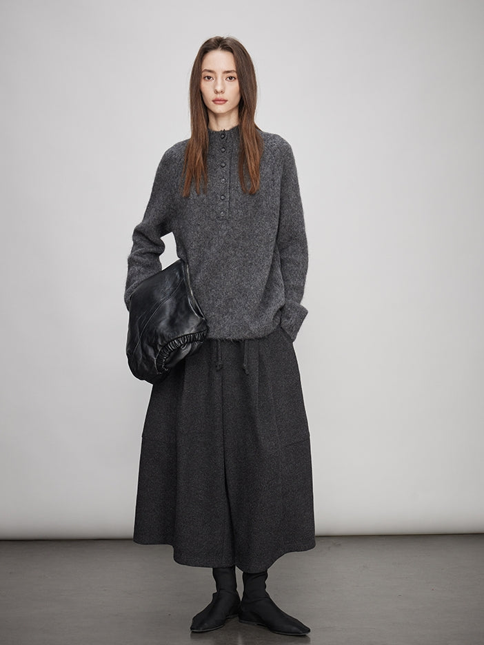 Drape Round Carrot Pants_BDHL7991