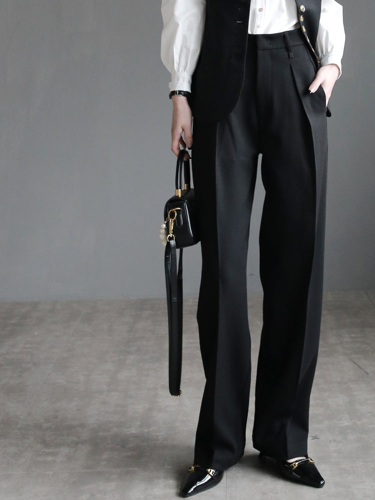 High Mop Straight Pants_BDHL7018