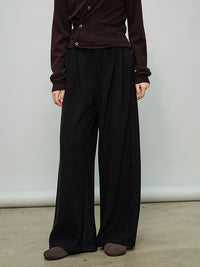 Relaxed Elastic-Waist Wide Pants_BDHL6918