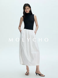 Flower Bad Long Skirt_BDHL7386