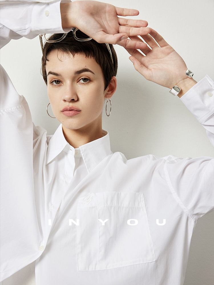 Loose-Fitting Silhouette Shirt_BDHL7155