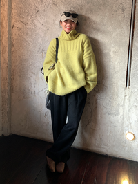 Thickened Relaxed Turtleneck Knit_BDHL6794