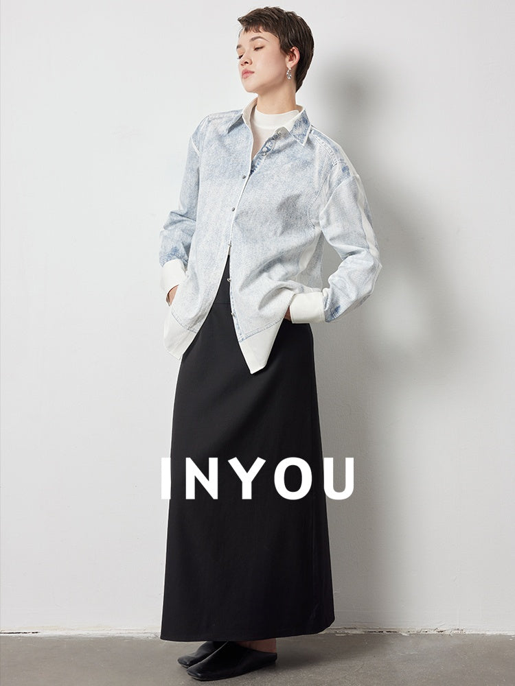 Faux Layer Jacket or Skirt or Pants_BDHL6495