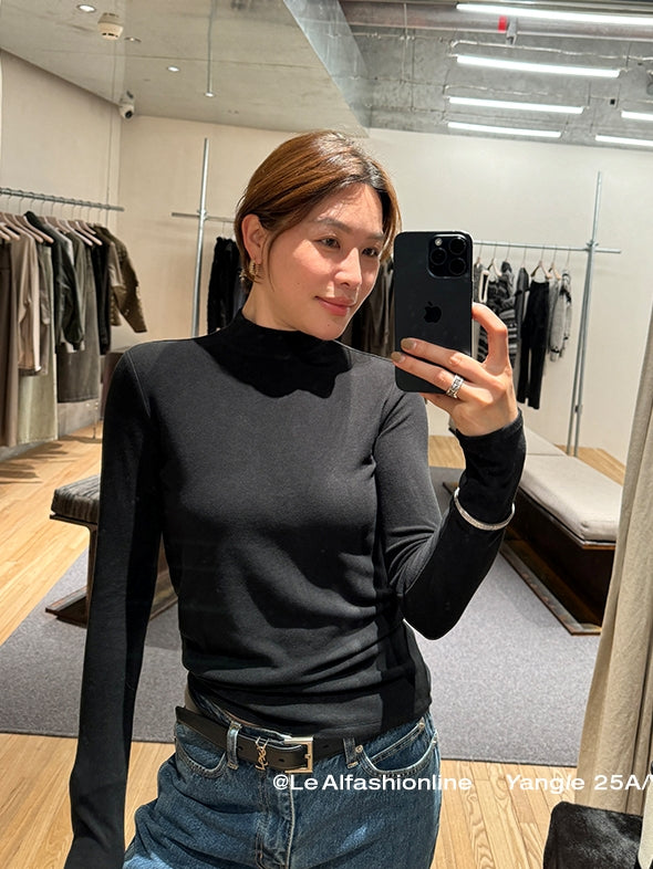 Half-High Neck Slim Tops_BDHL8004