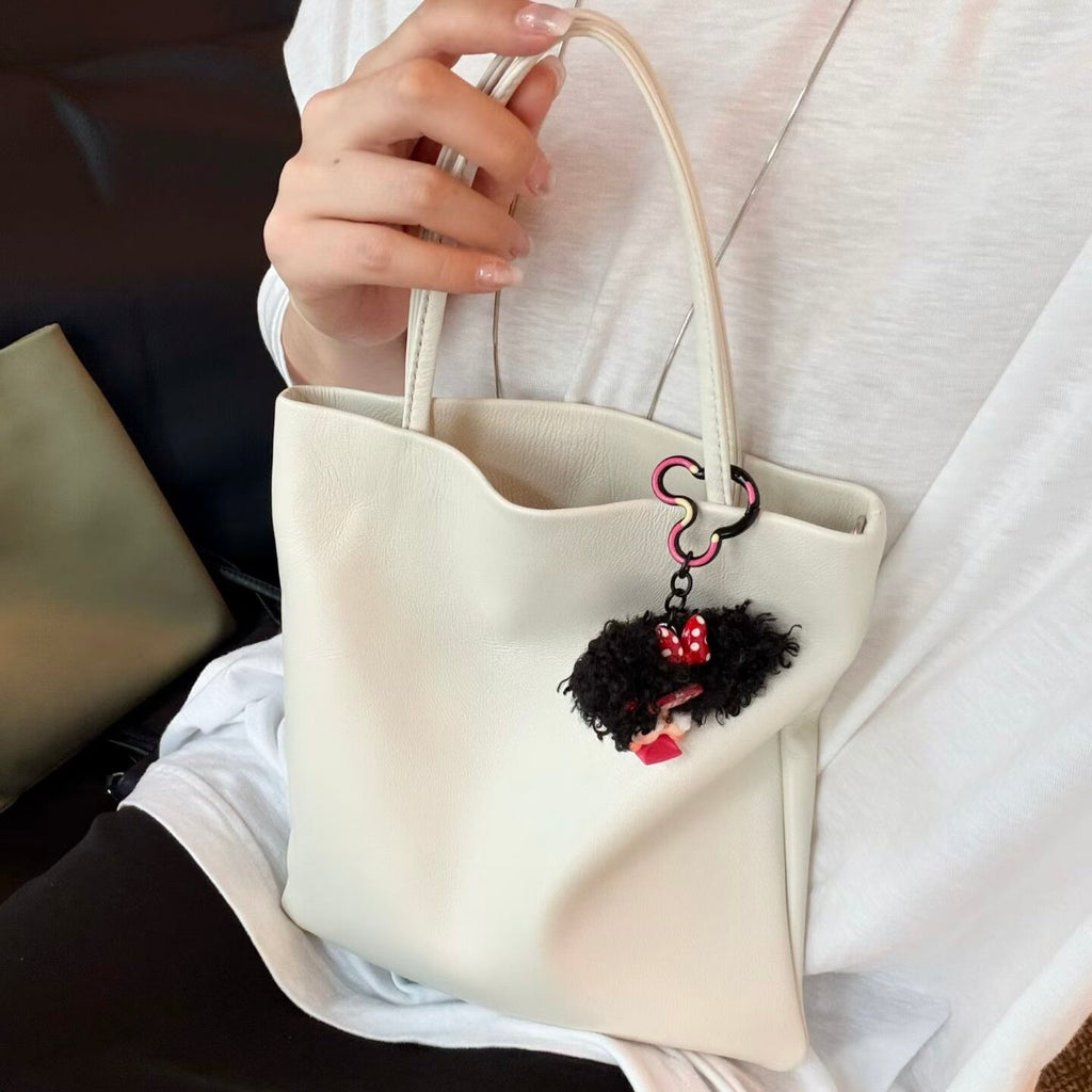 Water Dyed Lambskin Tote Bag_BDHL8417
