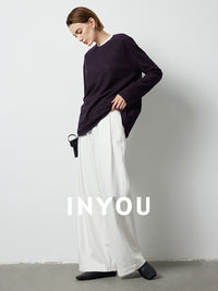 Draped Pressed Wide-Leg Pants_BDHL6392