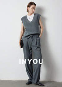 V-Neck Vest And Innerwear Set_BDHL6391