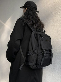 Large Capacity Black Backpack_BDHL6218