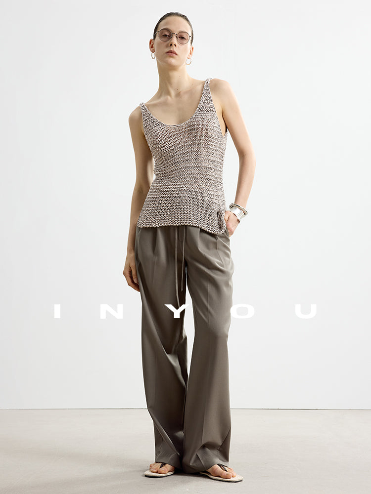 Layered Hollow Suspender Vest_BDHL7592