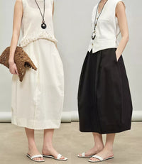 3D Shape Bud Skirt_BDHL7332