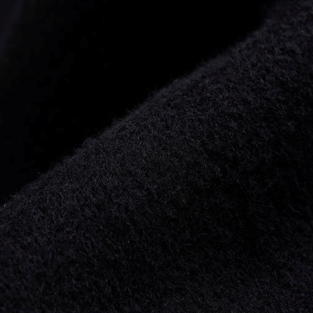 黑色寬鬆版型外套_BDHL8167