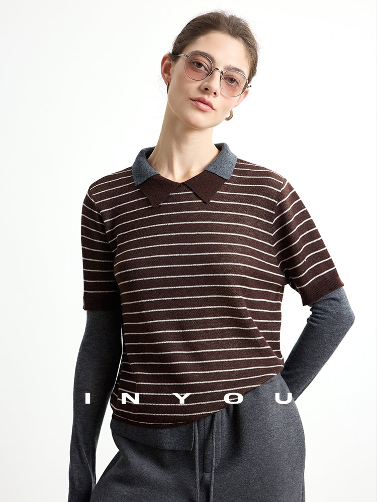 Two-Piece Style Knit Tops_BDHL7748