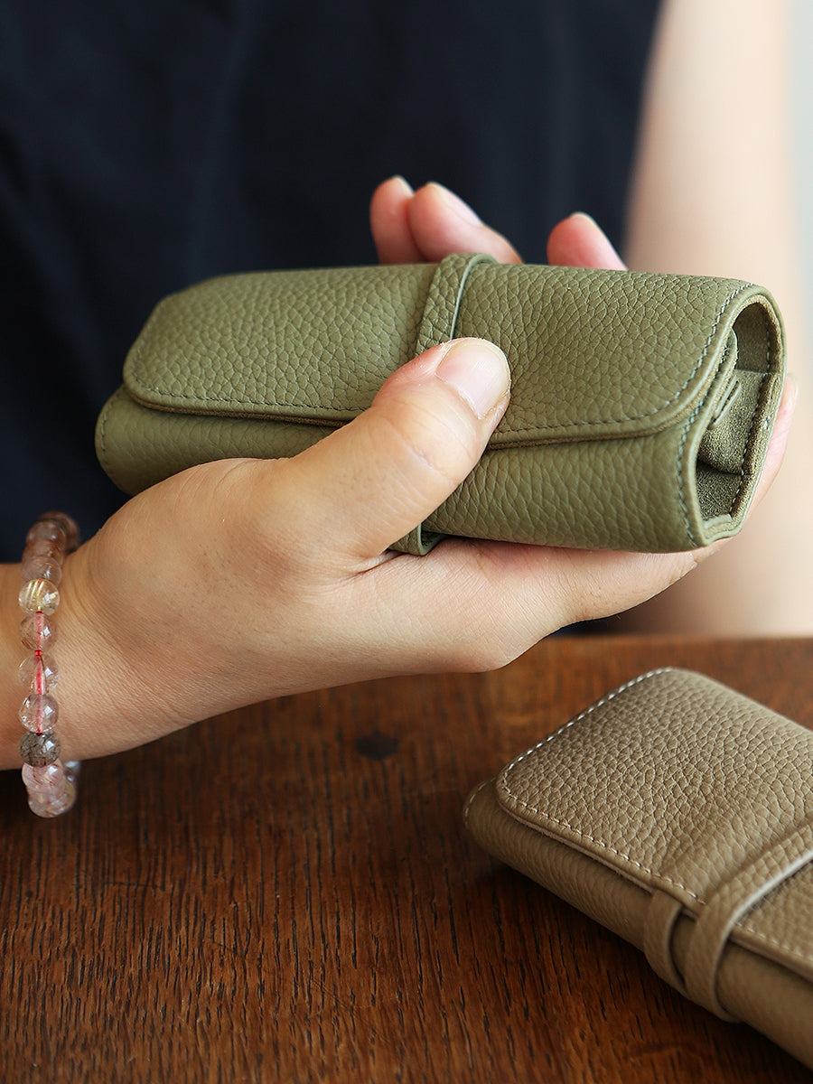 Leather Jewellery Portable Case_BDHL6810