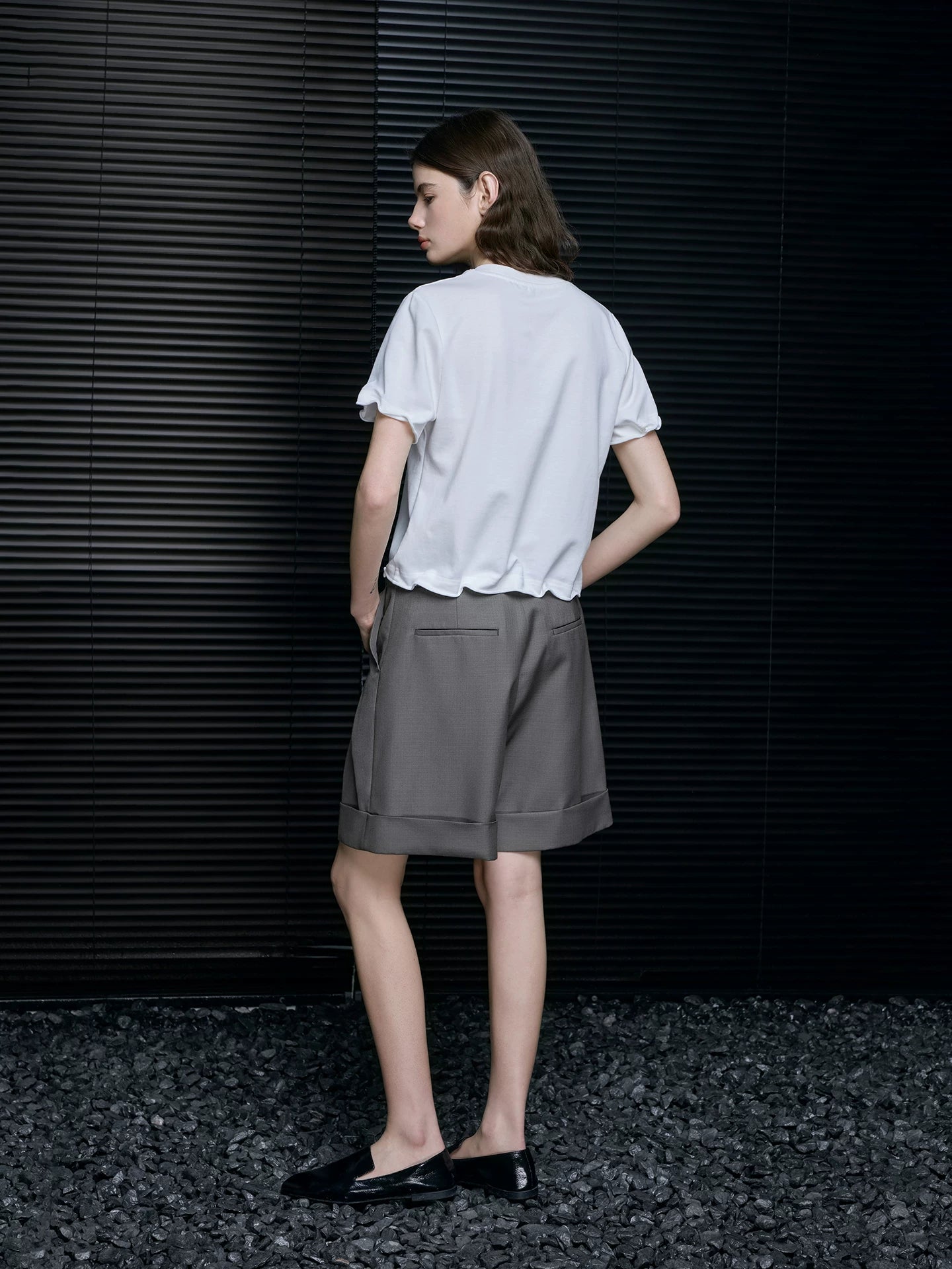 Petal-Sleeve White Tee_BDHL8177