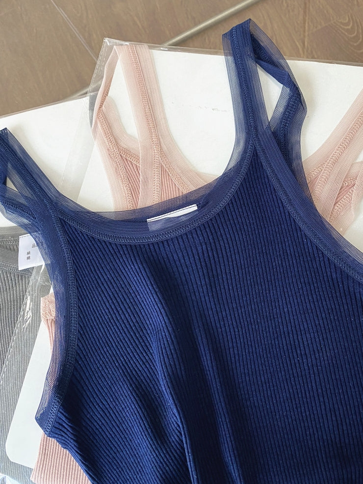 Ribbed Thin Base Vest_BDHL7446