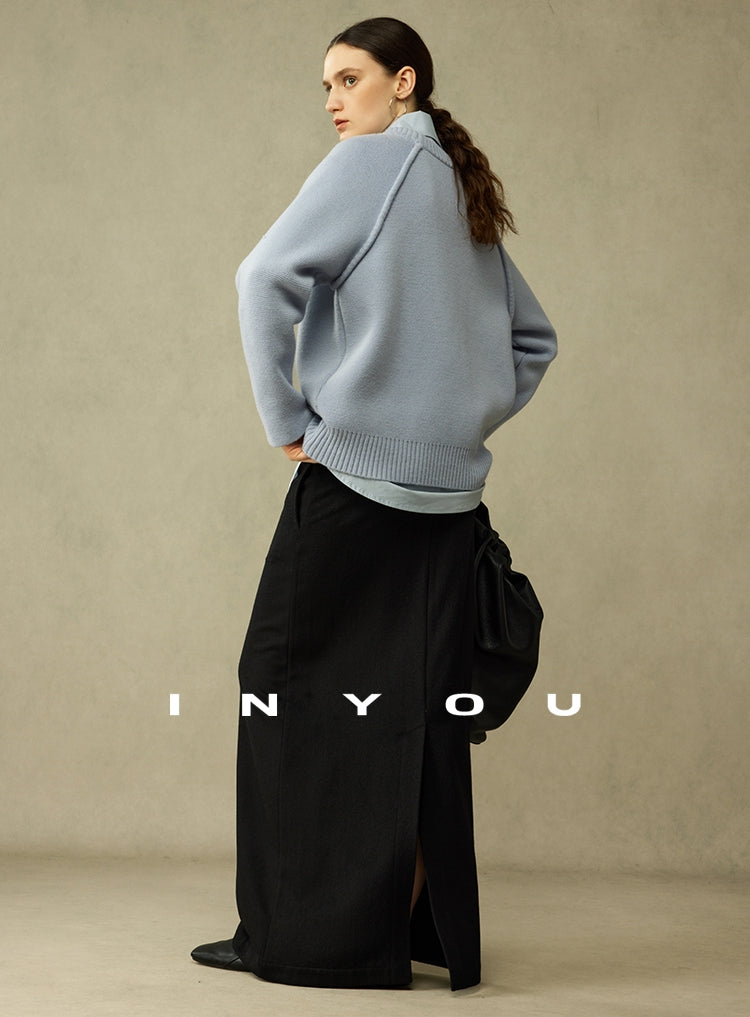 Thick Leg-Of-Matton Sleeve Knit_BDHL6789
