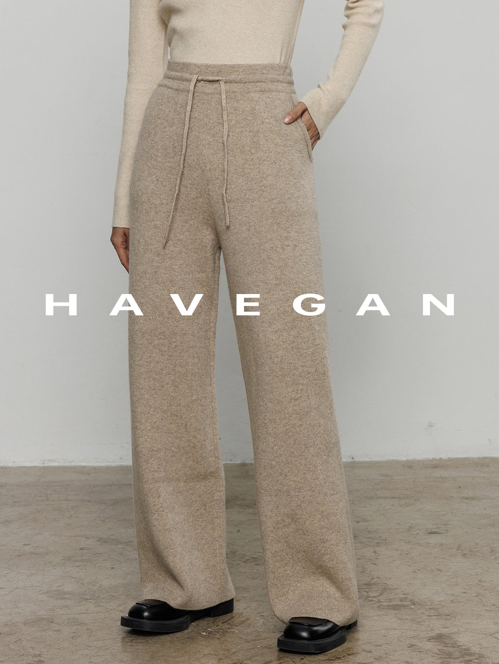 高腰磨毛運動褲_BDHL7964