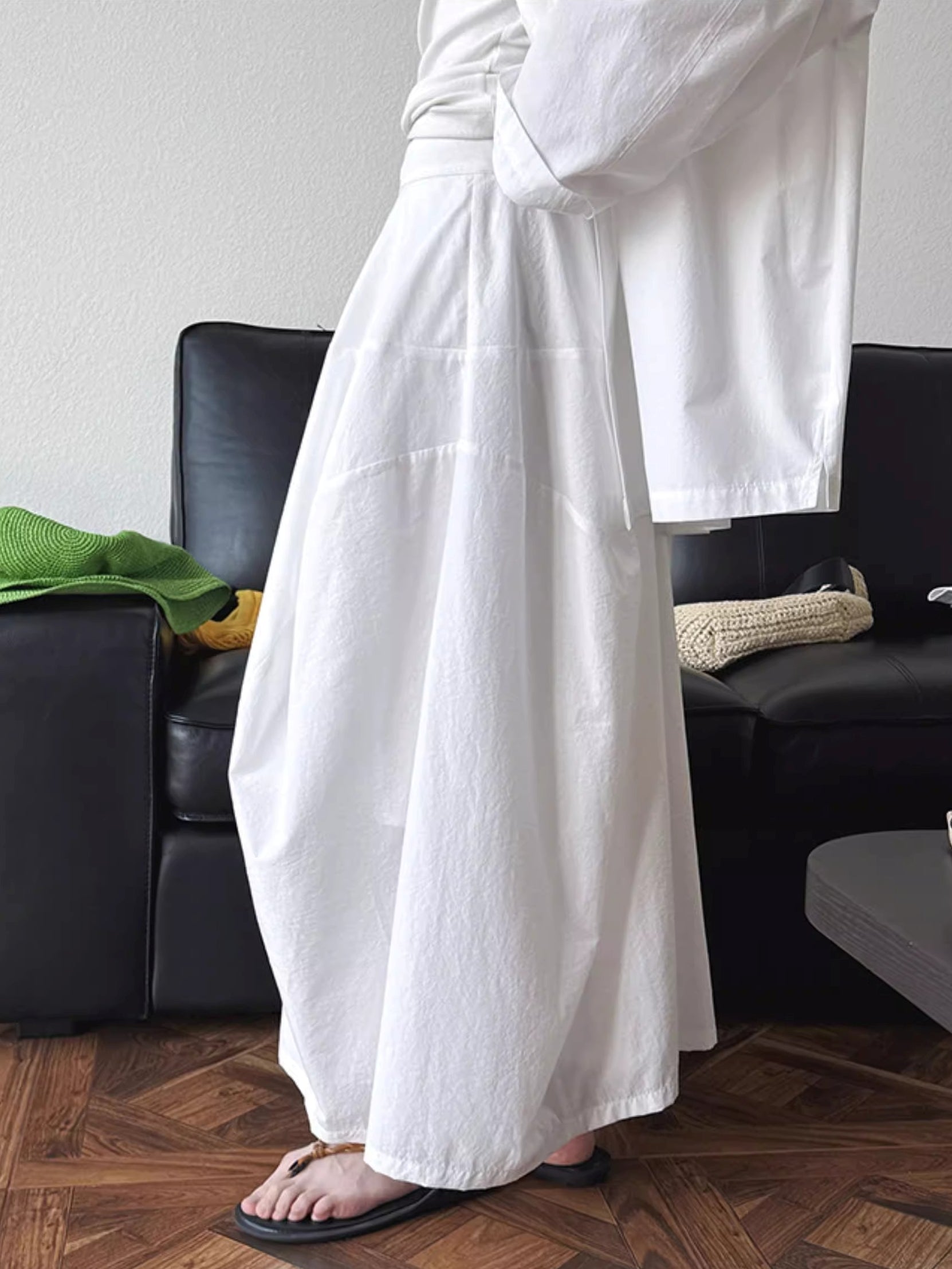 High-Waisted Long Skirt_BDHL7378