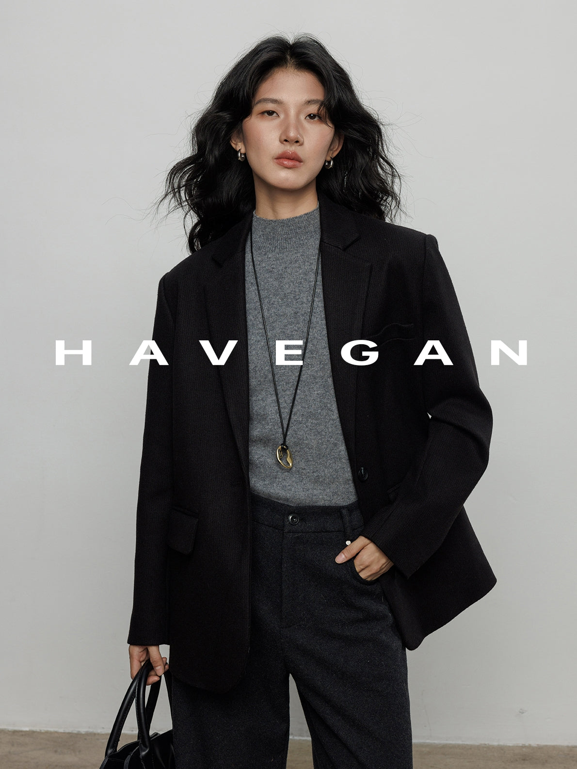 抓絨西裝外套_BDHL7969