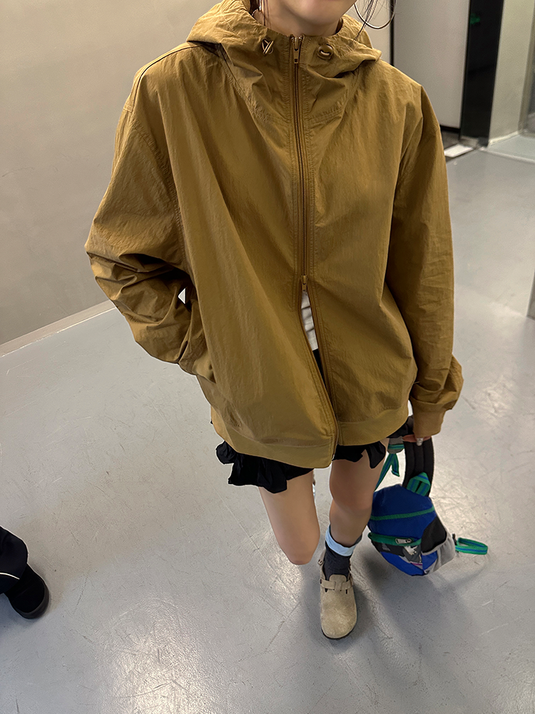 Hooded Loose Small Jacket_BDHL7166