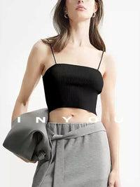 Slim Simple Compact Camisole_BDHL6984